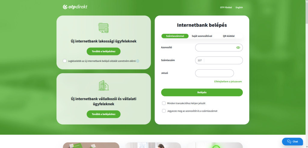 OTP Internetbank belépés